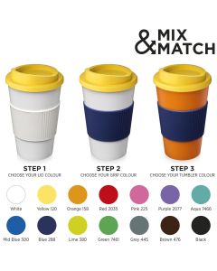 Americano® 350 ml insulated tumbler with grip