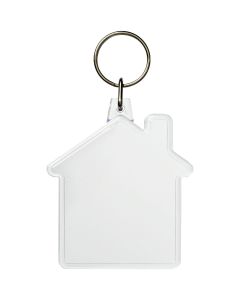 Combo house-shaped keychain