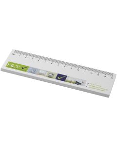 Sticky-Mate® recycled sticky notes with printed 15 cm ruler
