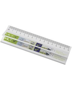 Sticky-Mate® recycled sticky notes with printed 15 cm ruler