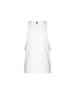 THC IBIZA WH. Men's split-sleeve cotton T-shirt with dropped armholes