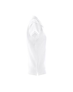 THC MONACO WOMEN WH. Women's short-sleeved polo shirt in carded cotton