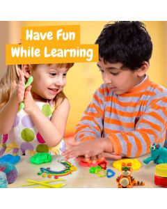Modeling Dough Factory Kit I. Educational game for children