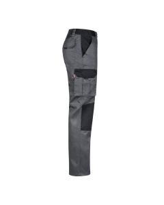 VL NJORD. Two-tone multi-pocket twill trousers (240 g/m²), in cotton (35%) and polyester (65%)