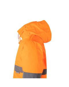 VL THEMIS LARGE. Two-tone parka (190g/m²), in polyester (100%), with PU coating