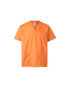 VL ILLAPA. Twill tunic (190g/m²) with short sleeves, in polyester (65%) and cotton (35%)