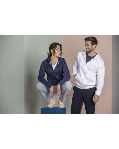 Ruby men’s organic recycled full zip hoodie