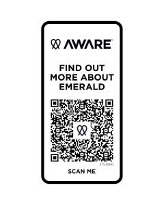 Emerald short sleeve unisex Aware™ recycled polo