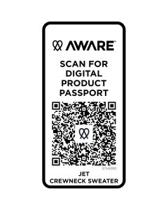 Jet unisex Aware™ recycled crewneck sweater