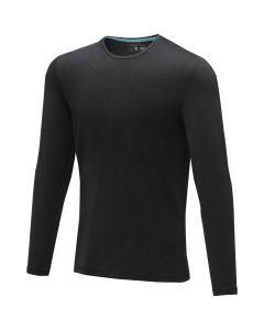 Mens Organic Cotton T Shirt Long Sleeve GOTS Ponoka