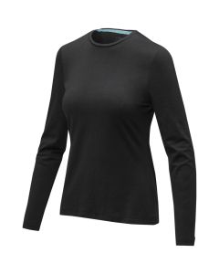 Ladies Organic Cotton T Shirt Long Sleeves GOTS Ponoka 