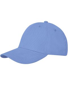 Davis 6 Panel Cap Heavy Brushed Cotton With Metal Buckle Closure