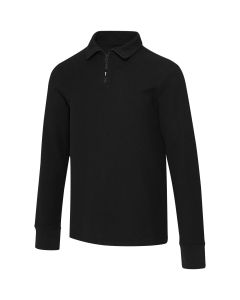 Zeus Long Sleeve Unisex Half Zip Polo