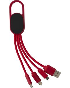 The Idris - Light up logo charging cable set