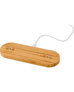 Bamboo Dual Wireless Charger
