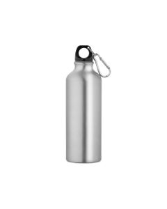 RE-LANDSCAPE M. Recycled aluminium bottle with carabiner 530 mL