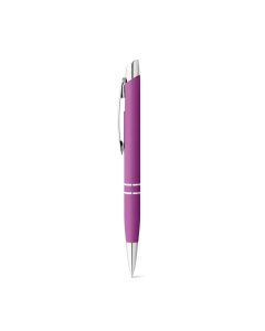 MARIETA SOFT. Aluminium ball pen with clip