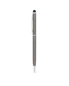 ZOE. Aluminium ball pen with twist mechanism and touch tip