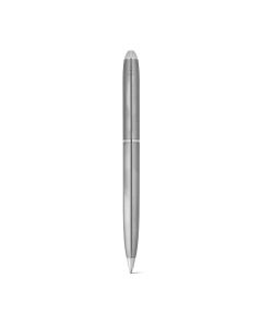CHRIS. Ballpoint pen with stainless steel body (53% rSS) with clip