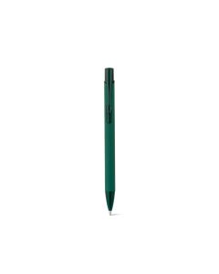 CLINT. Recycled aluminium (100% rAL) ballpoint pen with rubber finish