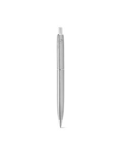 DOOLI. Stainless steel ballpoint pen (53% recycled), with shiny body