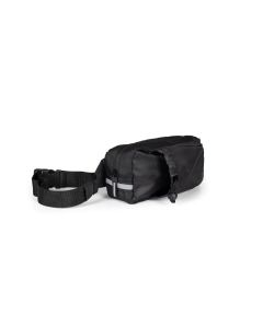 DELFOS POUCH SHINY. 300D recycled polyester (shiny finish) and 600D recycled polyester waist bag with reflective elements