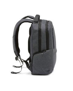 RE-BOSTON. Water-resistant 2Tone recycled nylon laptop backpack with 210D compartment