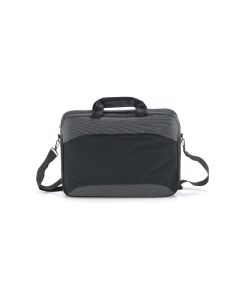 SANTANA. 15'6" Laptop briefcase in 2 Tone 600D and 300D polyester