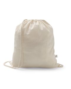 SALAMANCA. Drawstring bag in recycled cotton (70%) and polyester (30% rPET) (150 g/m²)