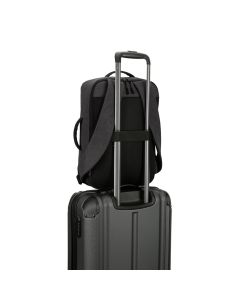 NIAMEY. 15'6" laptop backpack in high-density 300D recycled polyester