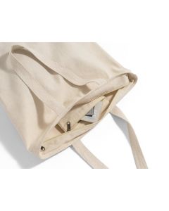 HACKNEY. 100% cotton bag with zipper