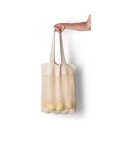 MUMBAI. 100% cotton mesh bag (180 g/m²)
