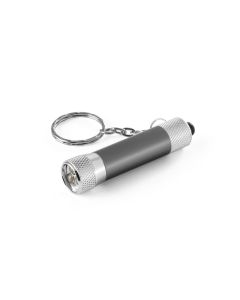 LERGAN. Aluminium keyring with a 3 LED flashlight