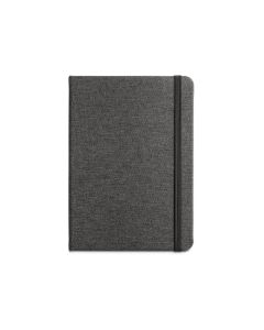 BOYD. A5 notebook in recycled polyester (100% rPET) with lined sheets
