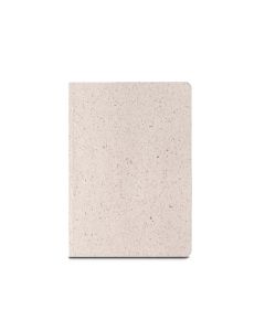ORGANIC SEMI-RIGID  A5 Notepad With Semi-Rigid Cover Made From Organic Elephant Matter (95%)