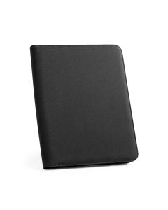 EMERGE FOLDER II. A4 folder in recycled polyester (100% rPET) 300D with zipper