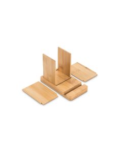 ERWIN. Desk set with mobile phone holder and cup