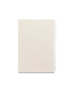 SCHILLER. A5 notebook with flexible cover, made from 100% recycled paper