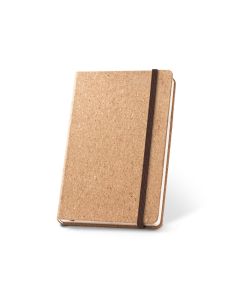 HAWKINS A5. A5 cork notebook with plain pages in FSC™ certified material and other controlled materials