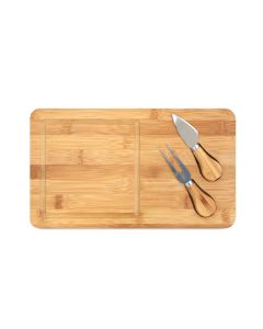 WOODS. Bamboo cheese board