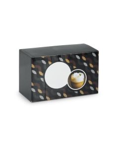 MACHIATO DUO. Set of 2 isothermal glass cups