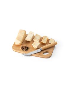 CAPPERO. Set with board and cheese knife