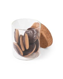 SPICE 700. Borosilicate glass bottle with cork lid 700 mL