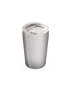SLIDER. Stainless steel travel cup 380 mL