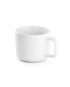 FANGIO. 230 mL ceramic mug with lid and bamboo base