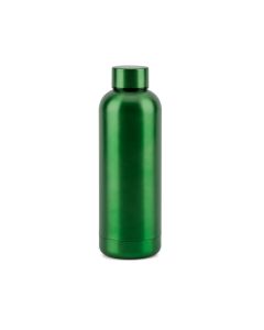 ODIN METTALIC. Bottle in 90% recycled stainless steel 550 mL