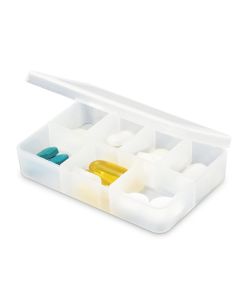 JIMMY. Pill box with 7 dividers