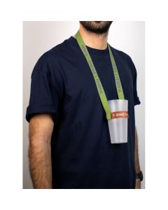 SHEFFIELD. SET Lanyard SUBLIMATION Long II (20 mm) Duo with sublimation lanyard Cup Holder