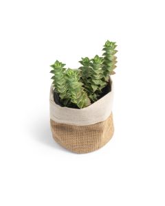 DUCASSE. Multi-purpose bag in jute (260g/m²) and cotton (120g/m²)