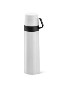 SAFE. Stainless steel and PP thermos 490 mL